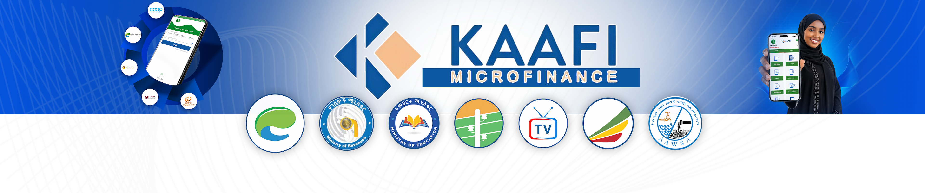 Kaafi microfinance and partner institutions